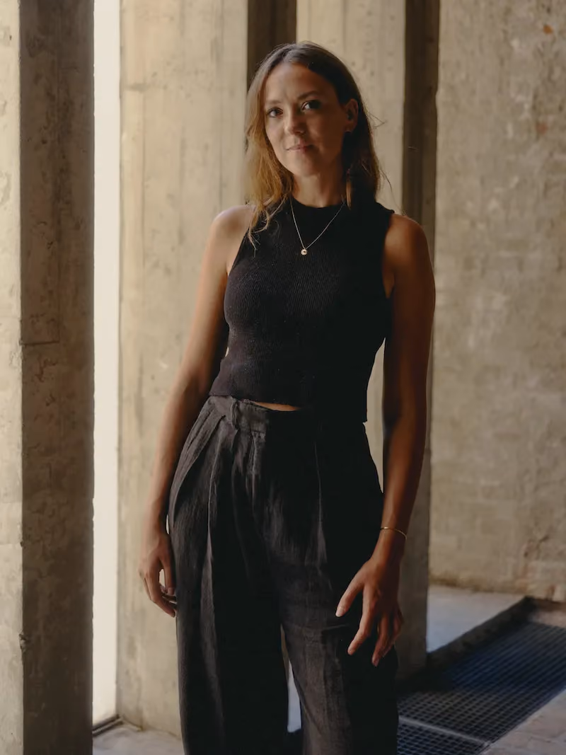 A picture of Ellen van der Linde in her role as Cofounder and Researcher and Business Developer for Instil Collective