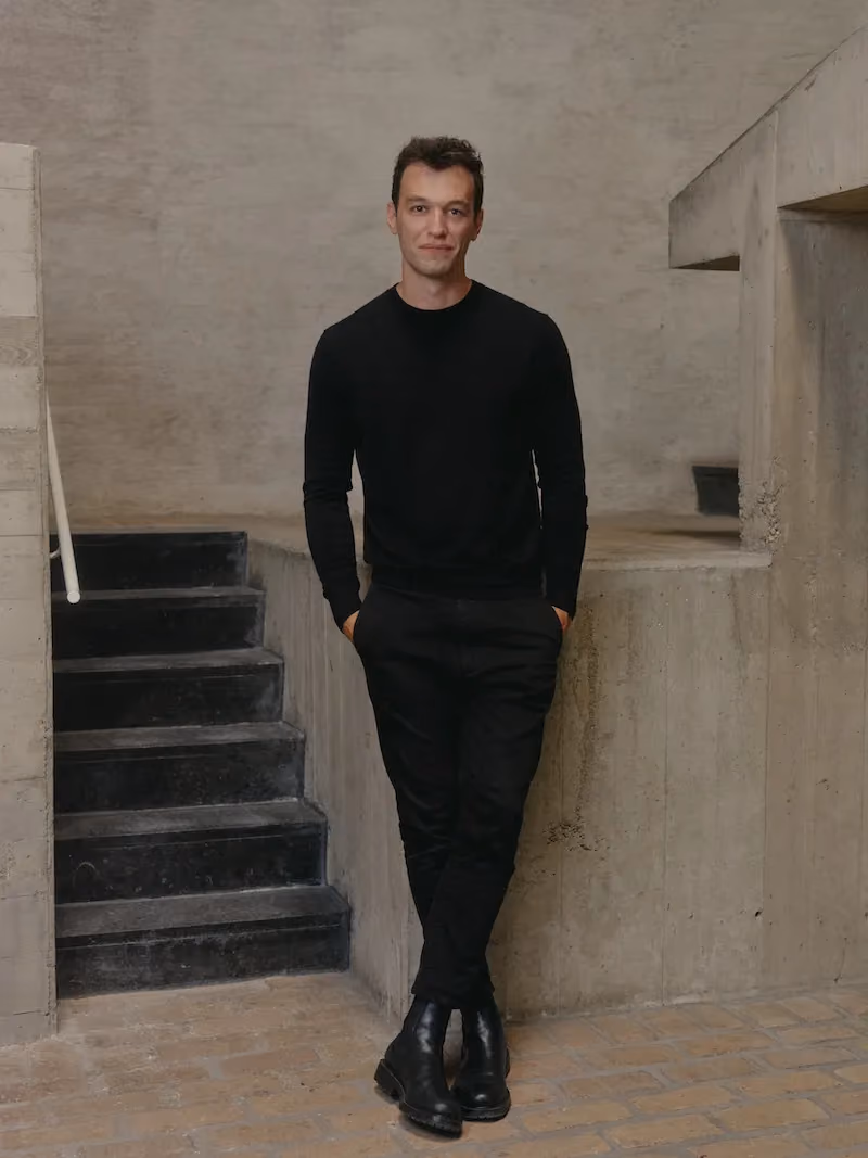 A picture of Sander van den Hurk in his role as cofounder, creative director and digital innovator for Instil Collective
