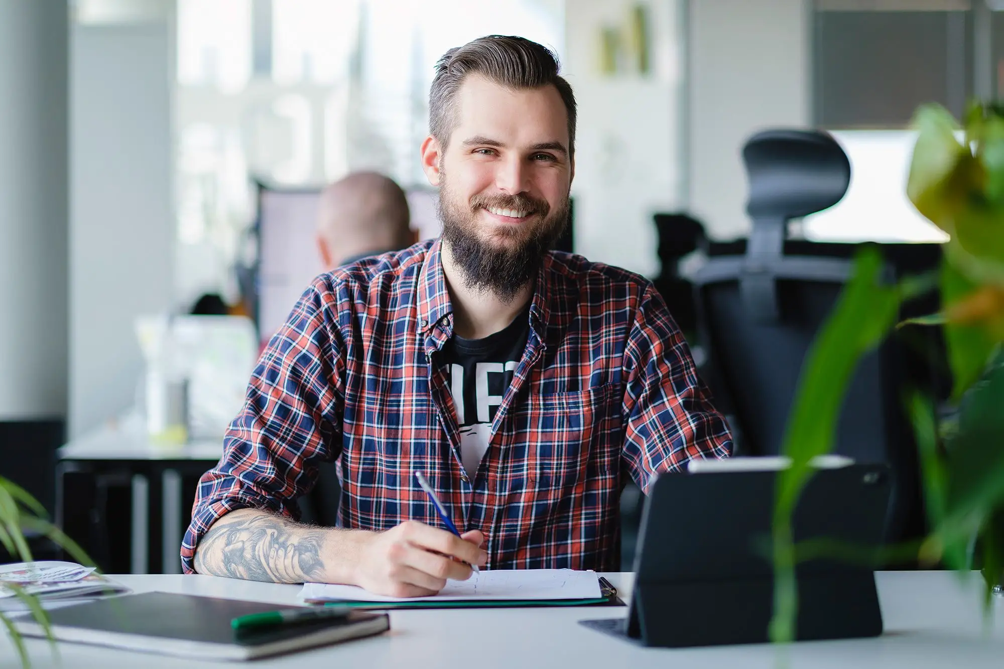 Photo of Piotrek Kmita, Head of Design at Ramp