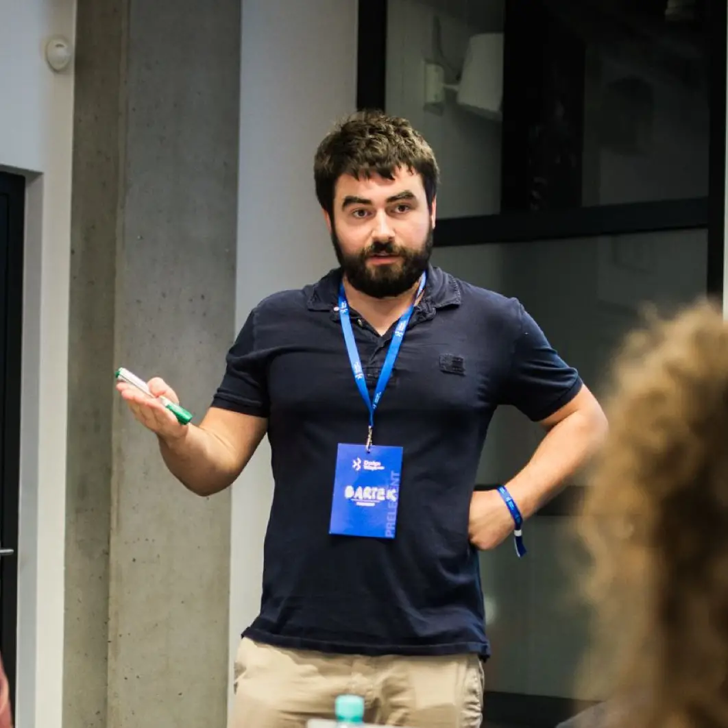 Photo of Bartłomiej Lenard, Experience Design Lead at EY