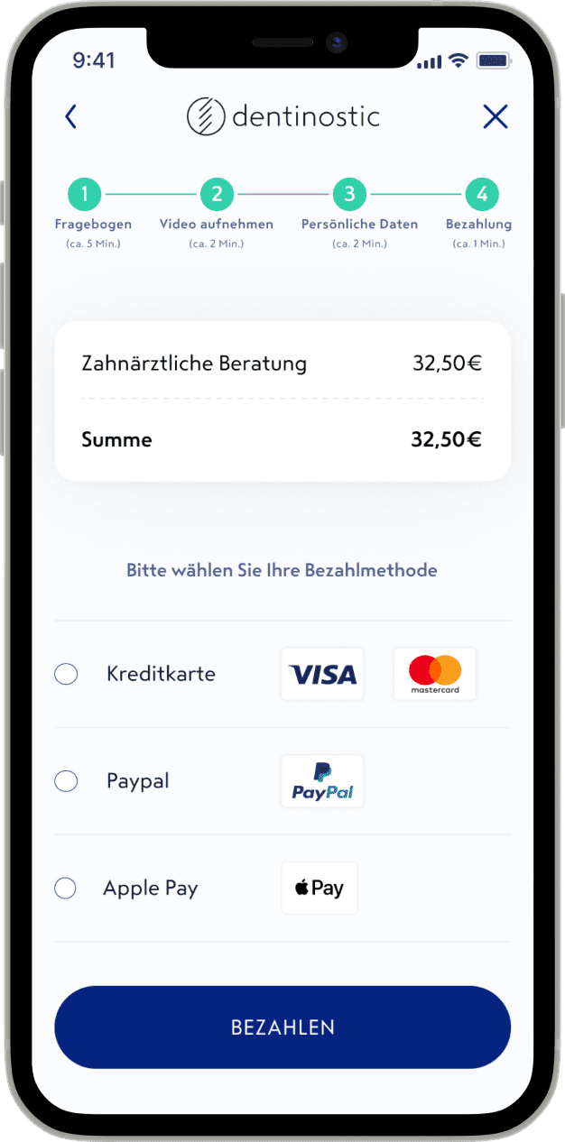 App Screen Payment