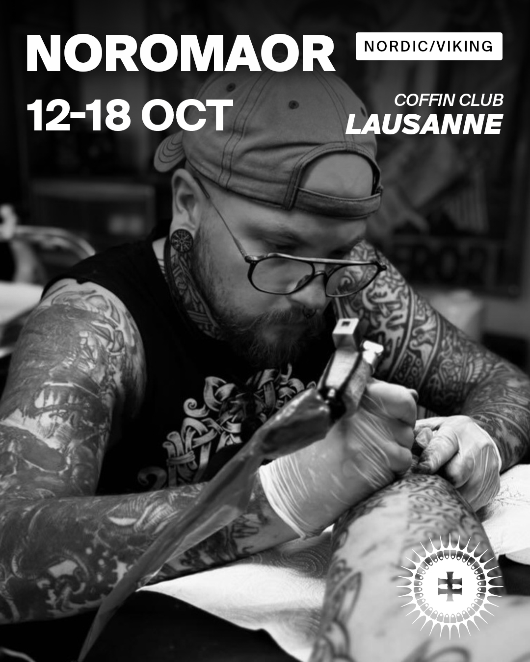 Le tatoueur Noromaor spécialisé dans le tatouage viking/nordique