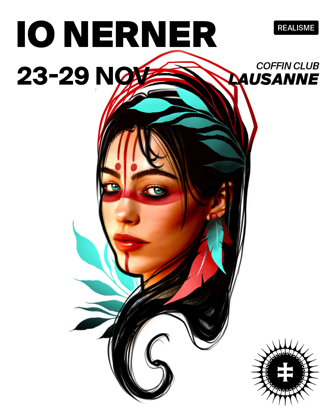 La tatoueuse Io Nerner spécialisée en réalisme à Lausanne