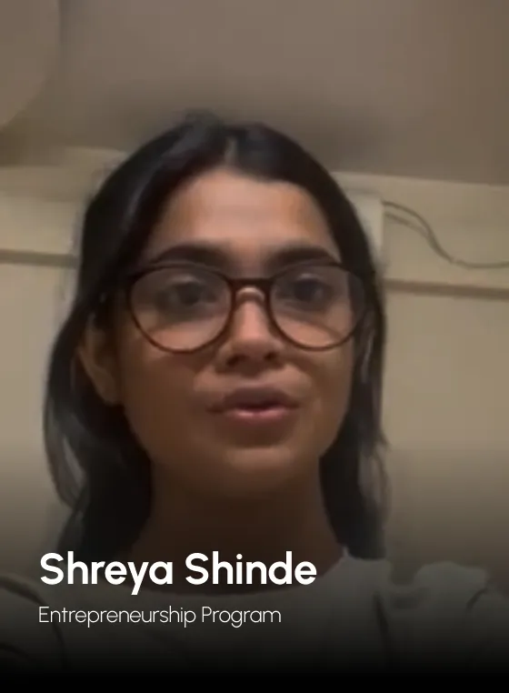 Shreya Shinde MEP Testimonial Video