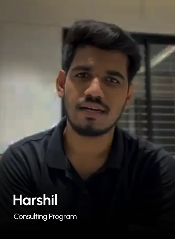 Harshil MCP Testimonial Video