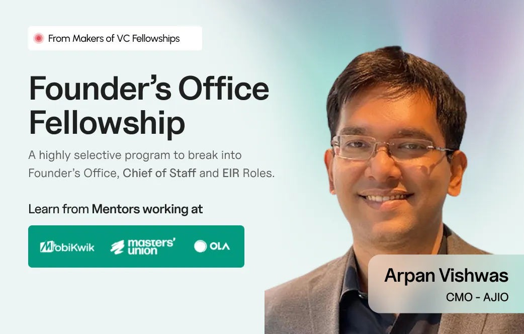 Founders Office Fellowship