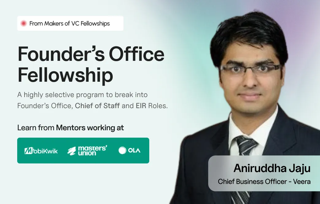 Founders Office Fellowship