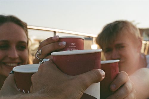 Picture of us celebrating