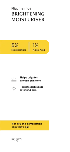 Brightening moisturiser