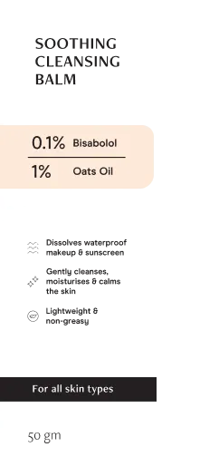 soothing cleansing balm