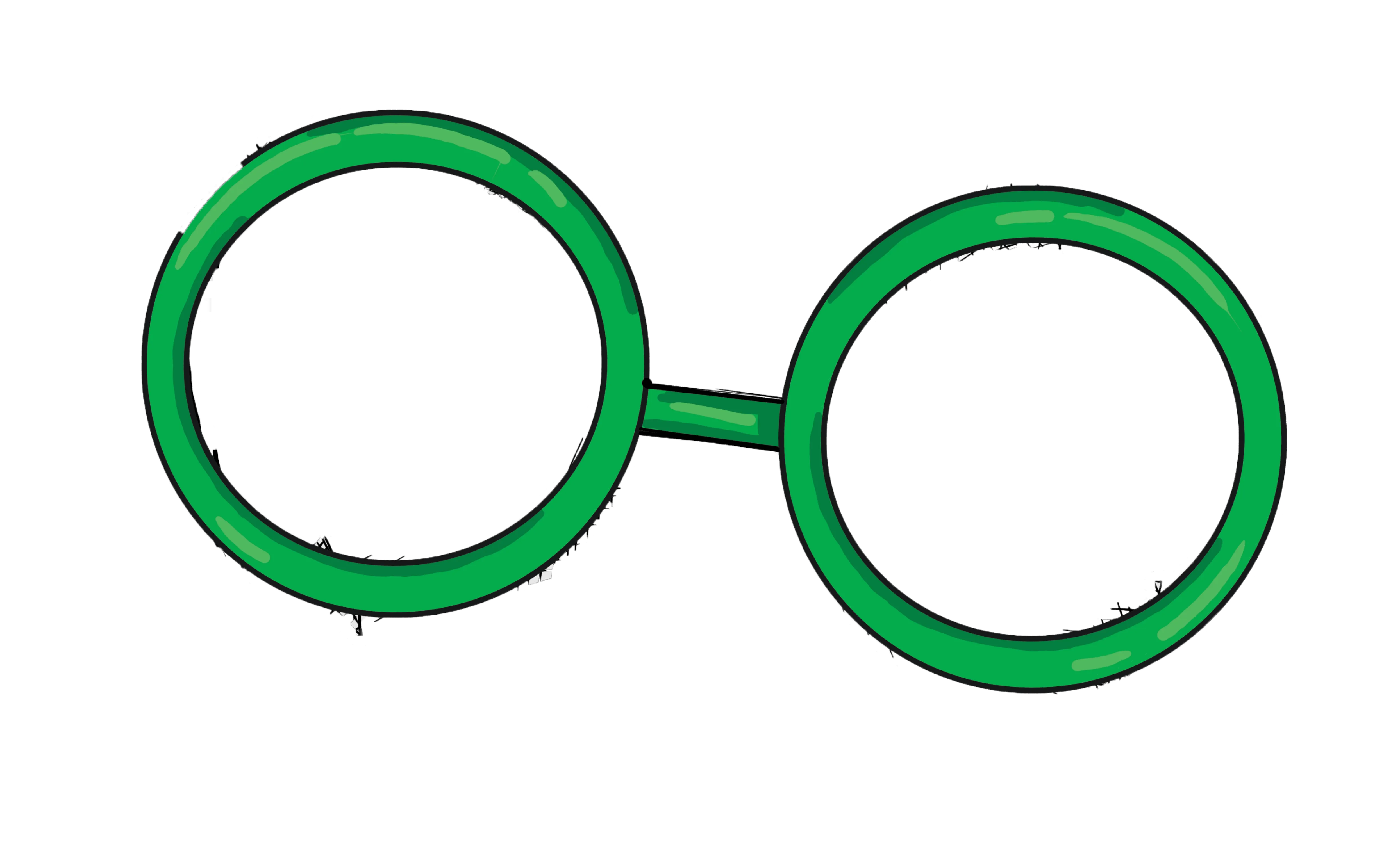 dogs green specs prop