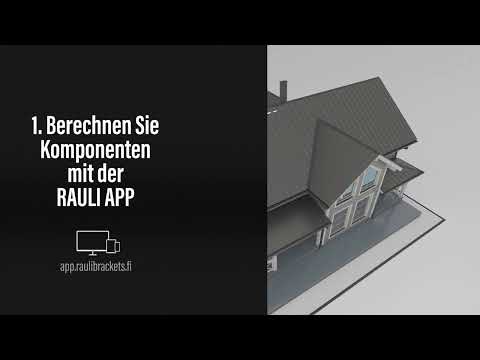 RAULI BLACK Installation Stehfalzdach