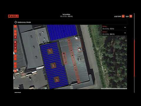 RAULI APP flat roof installations