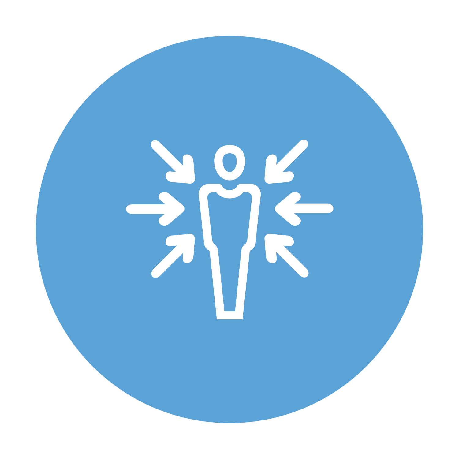 Grafik mit Person zur User Experience