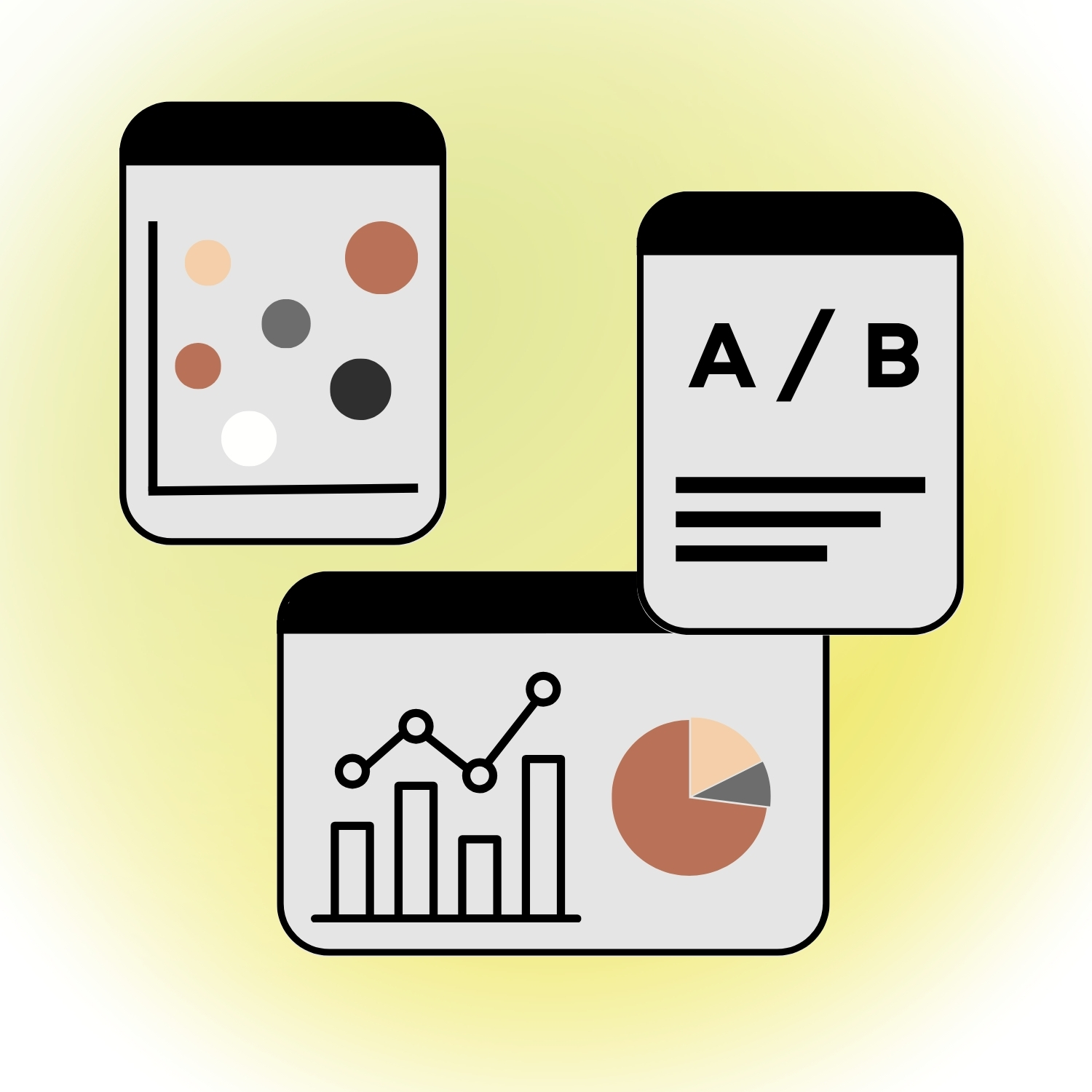 Infografik zu Optimierung auf Basis echter Nutzerdaten