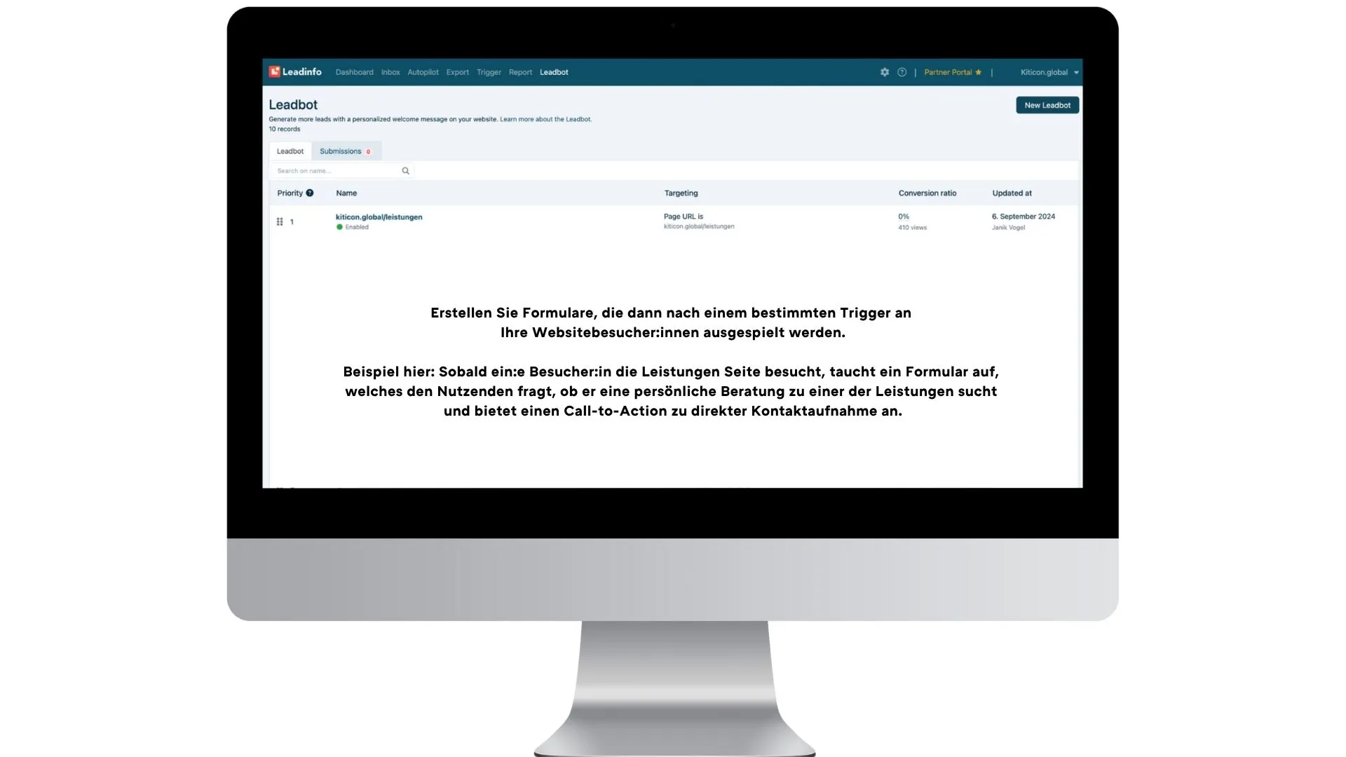 Mockup Leadinfo