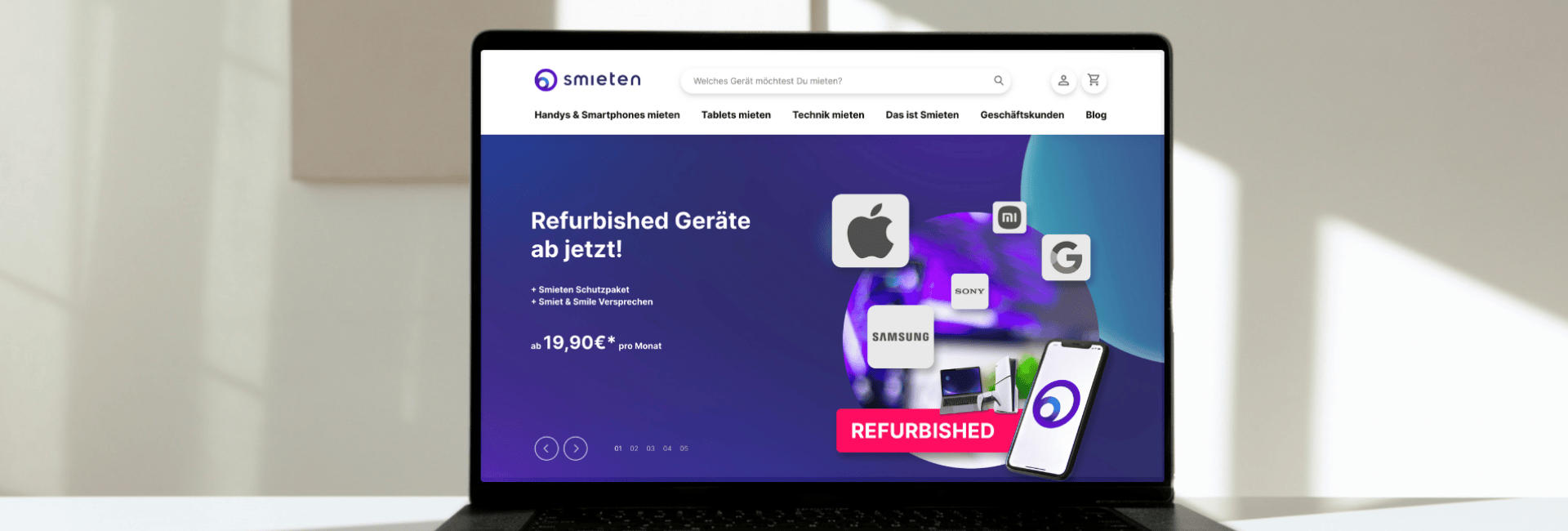Smieten – Brand Development & Business Identity