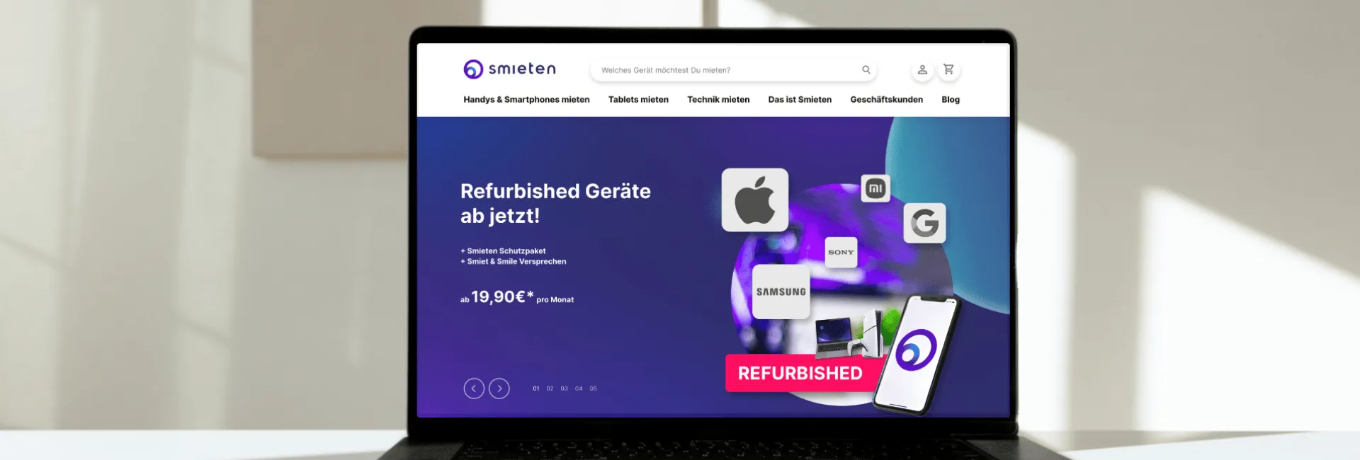Smieten – Brand Development & Business Identity