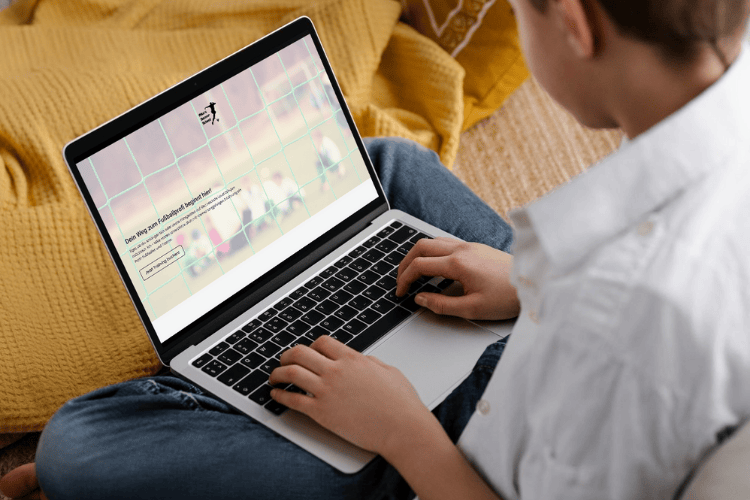 Mike's Soccer School – Webdesign