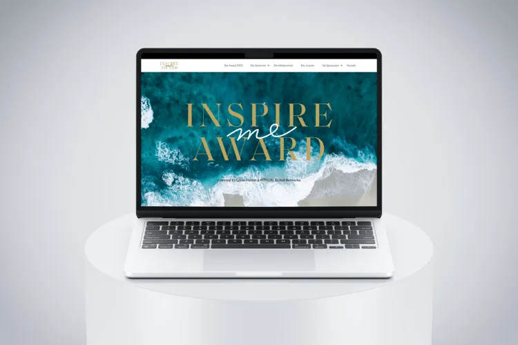 Inspire Me Award – Corporate Brand Design & Webdesign