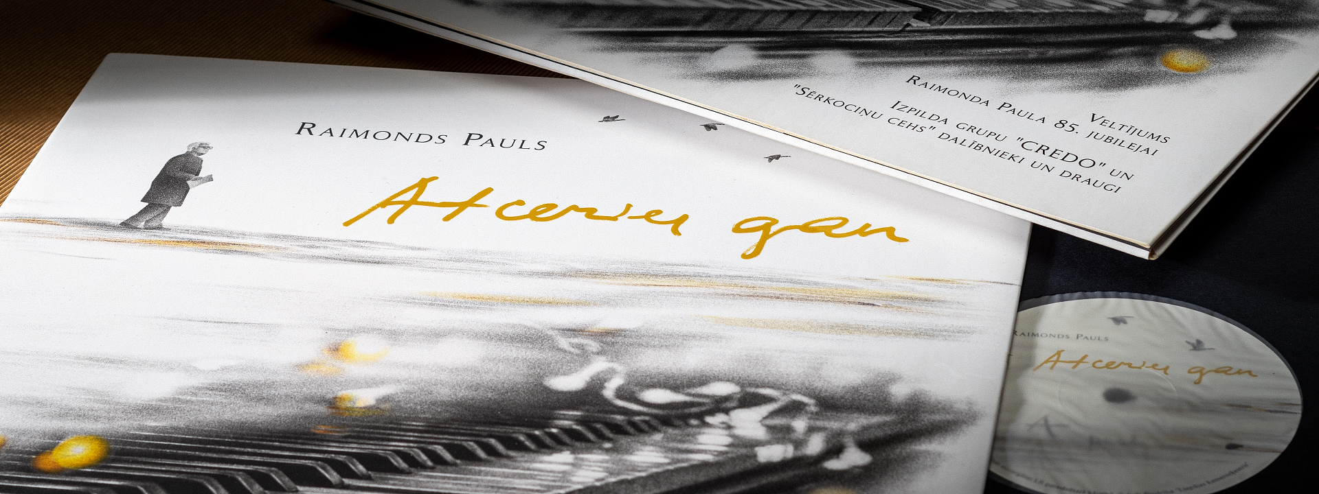 Cover of Raimonds Pauls “Atceries gan” (Remember though) vinyl record 