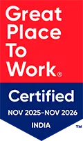Great Place to Work Certified Nov 2025-Nov 2026 INDIA