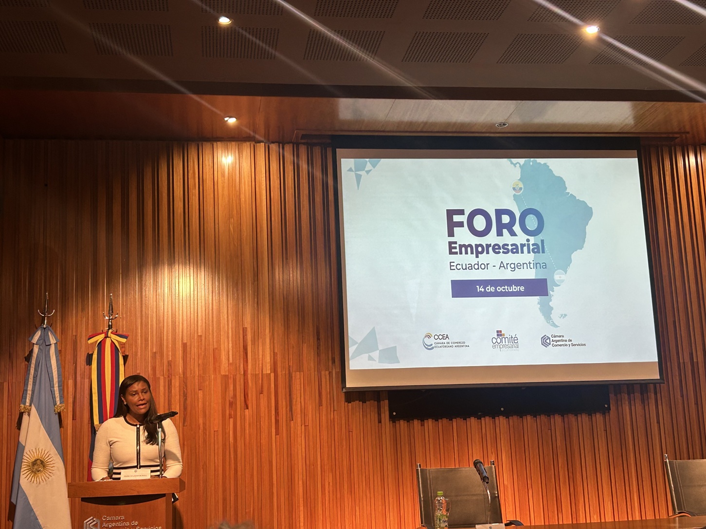 Qu&eacute; dej&oacute; el Foro Empresarial Ecuador-Argentina realizado en la CAC