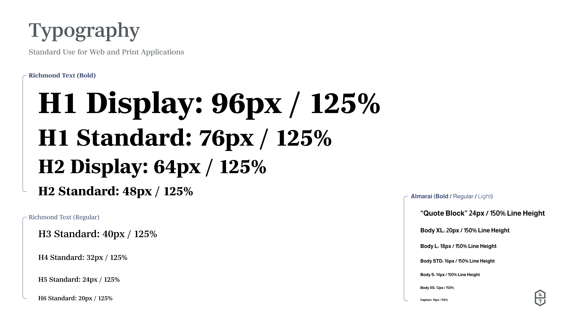 Golden Ridge type treatment guide.