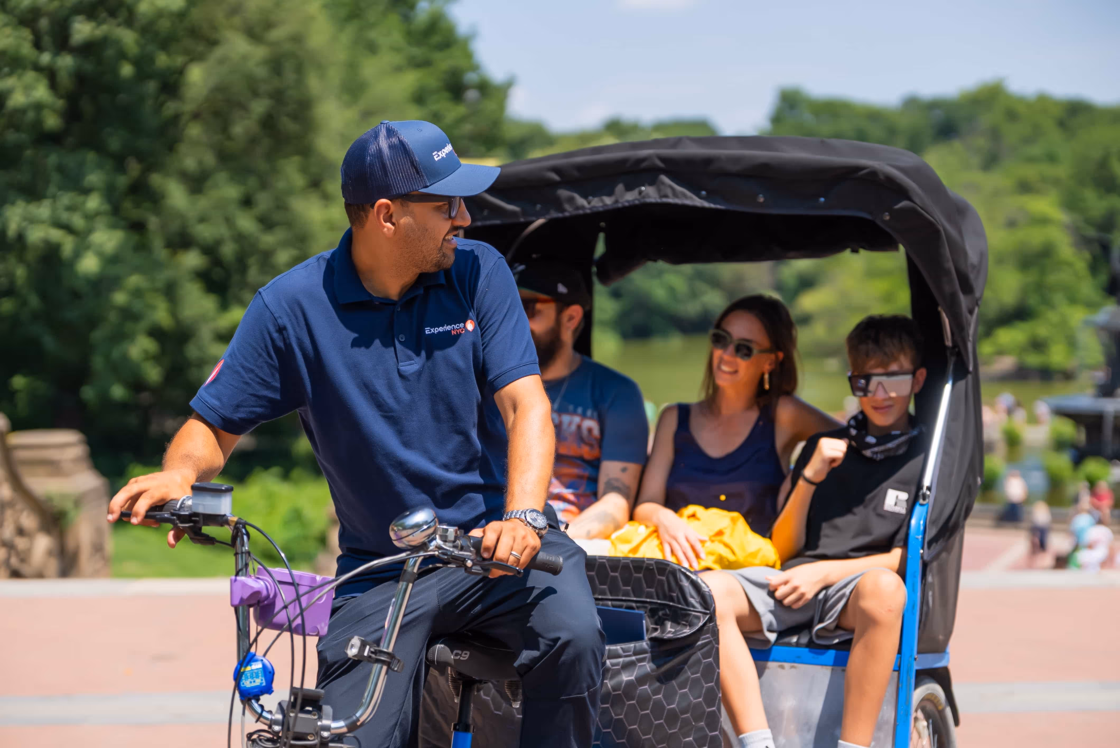 Pedicab tours of Central Park in NYC