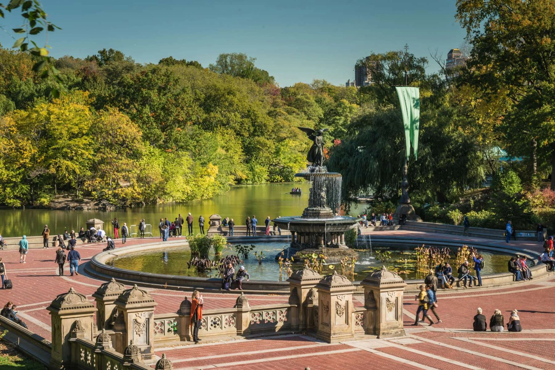 Bethesda Terrace and Fountain in Central Park