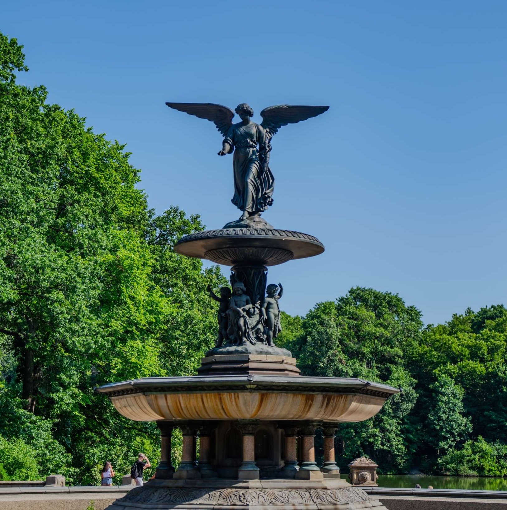 Bethesda Fountain in Central Park