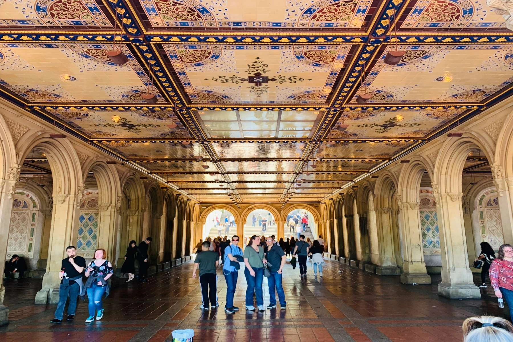 Bethesda Terrace in Central Park