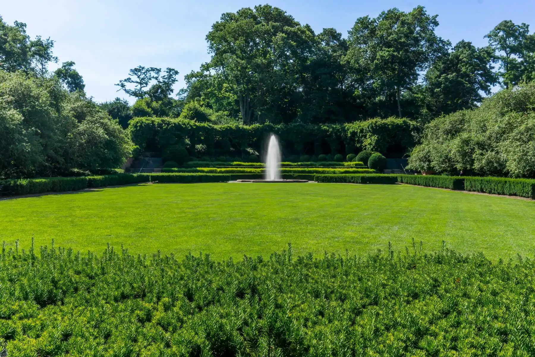 Conservatory Garden in Central Park NYC