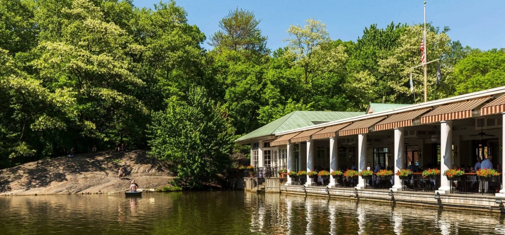 The Loeb Boathouse in Central Park