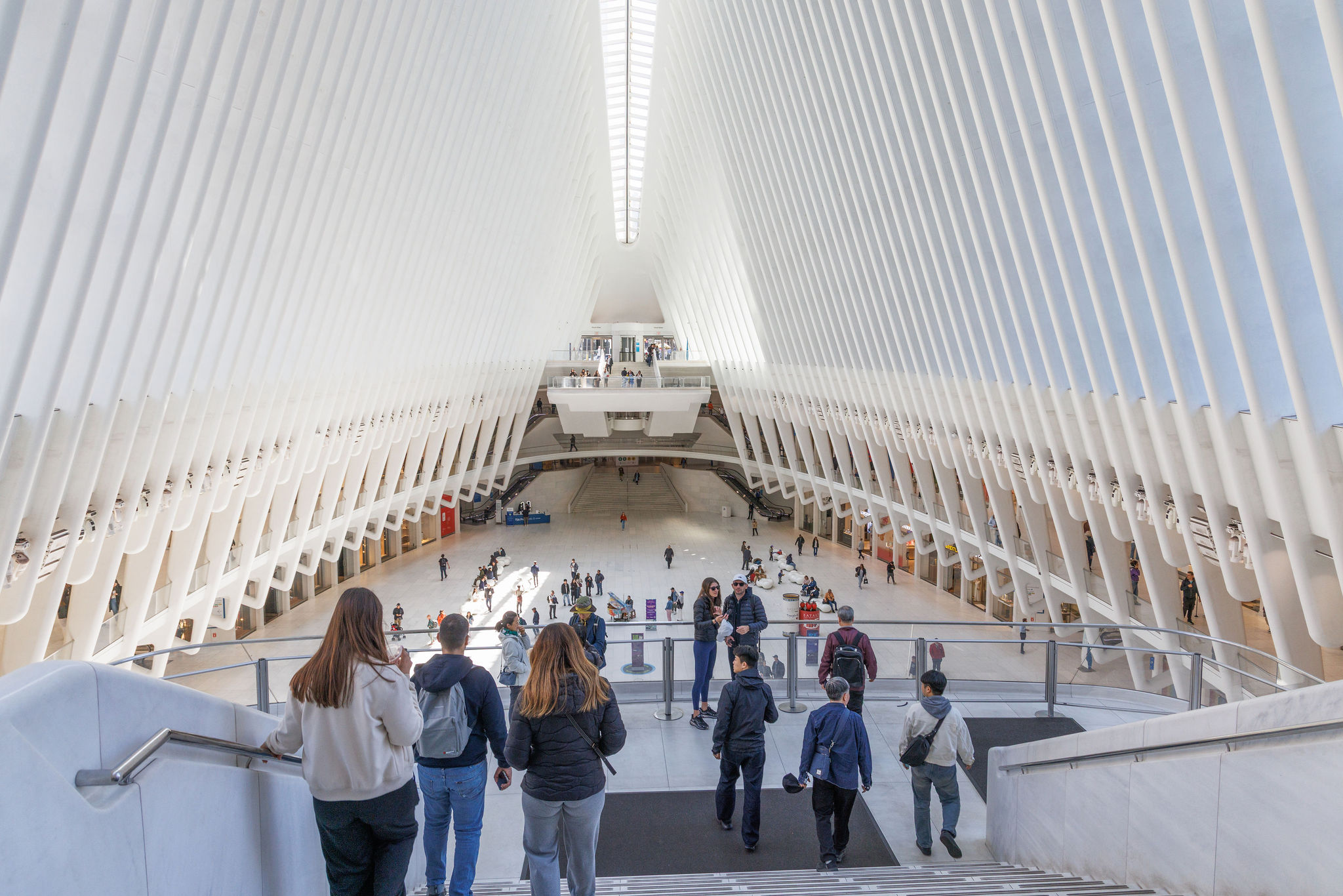 Inside Oculus in New York City