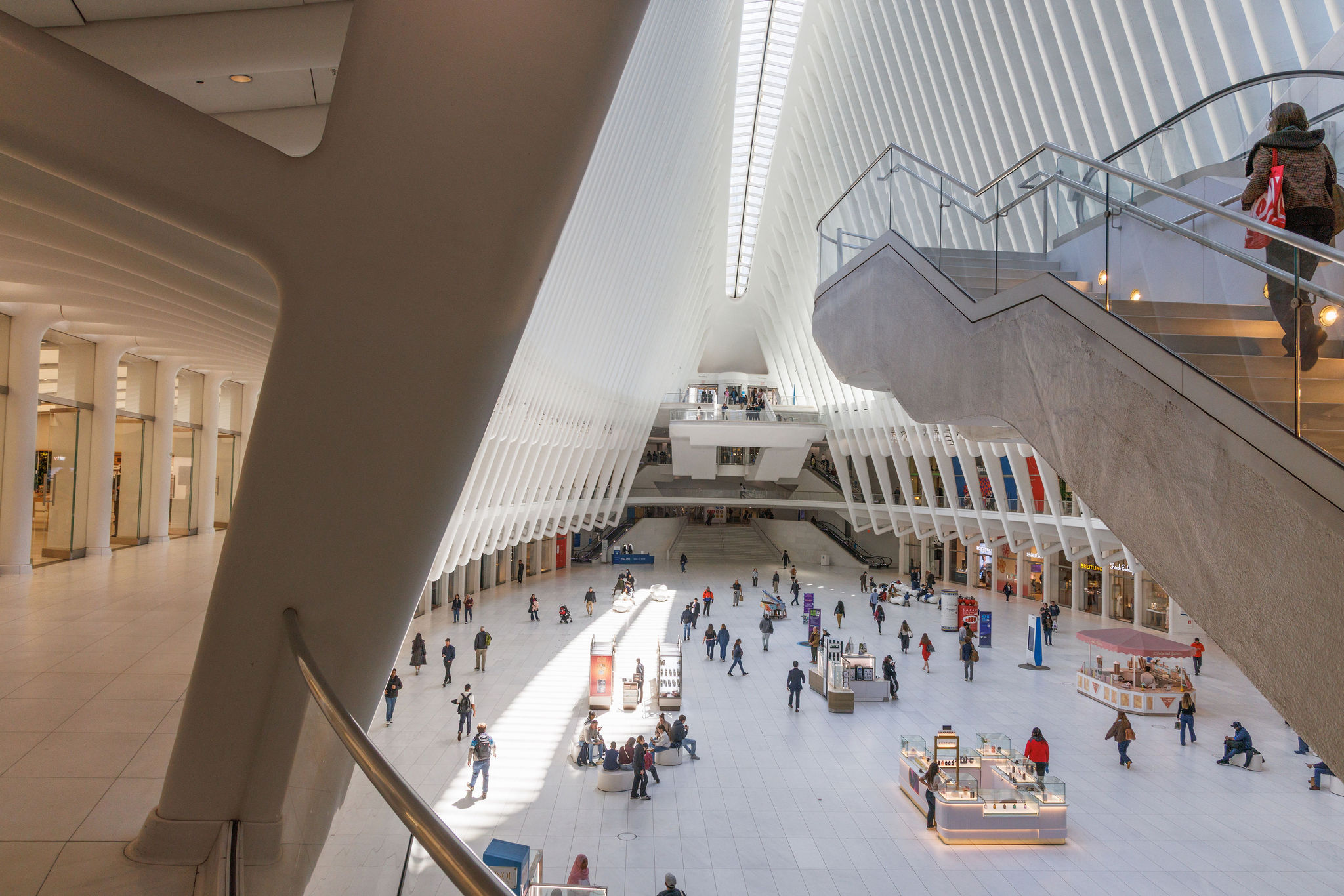Second floor of Oculus in New York City