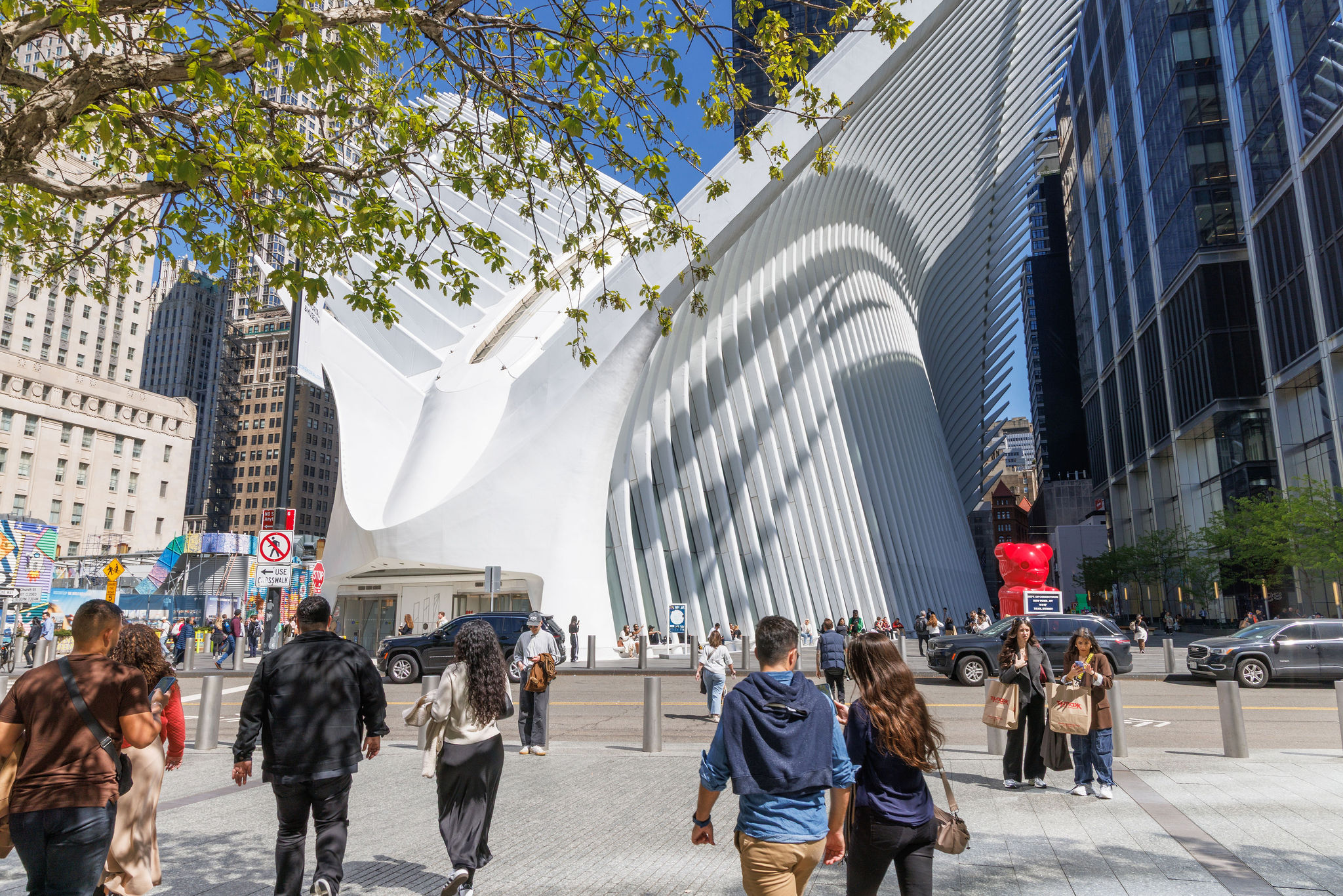 Exterior of Oculus in NYC