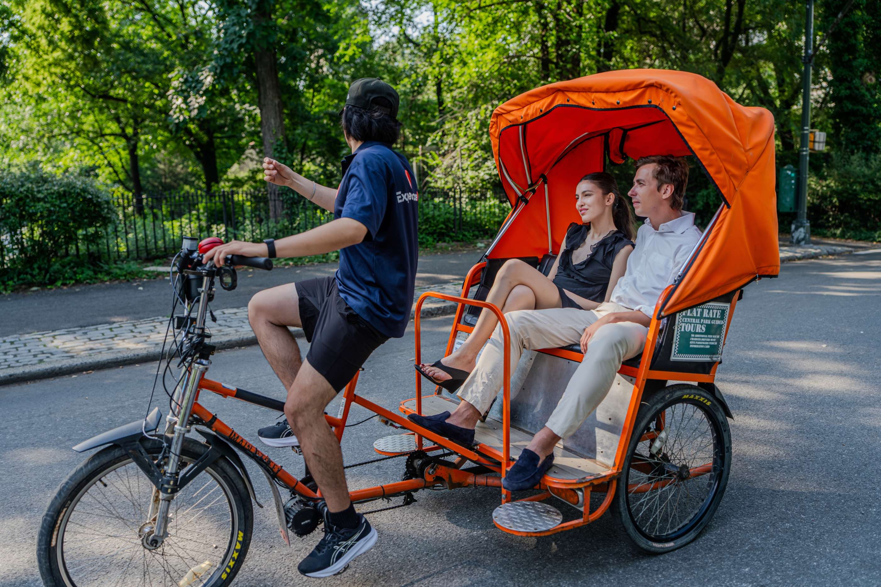 Guided Tour of Central Park with Pedicab