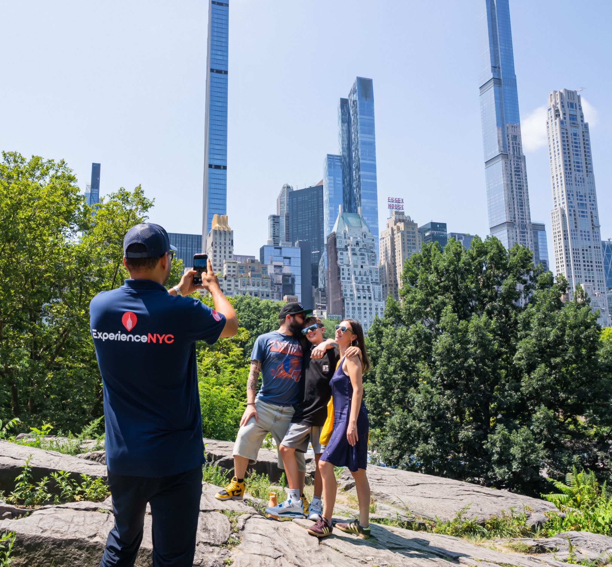 Central Park view of Manhattan Skyline