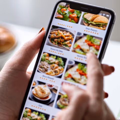 大手フードデリバリーアプリ