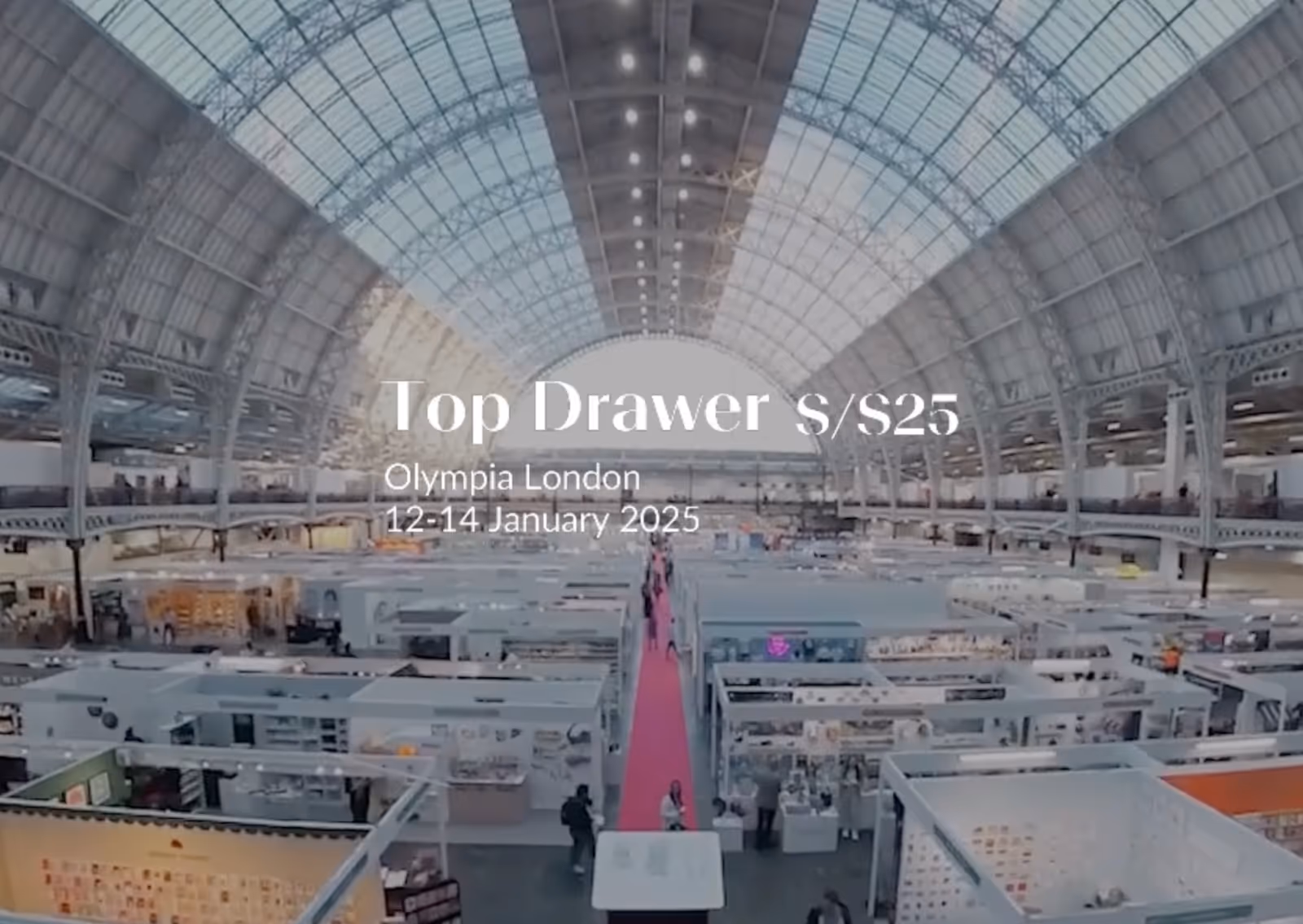 文房具&ギフト展示会:Top Drawer A/W Webサイトページ