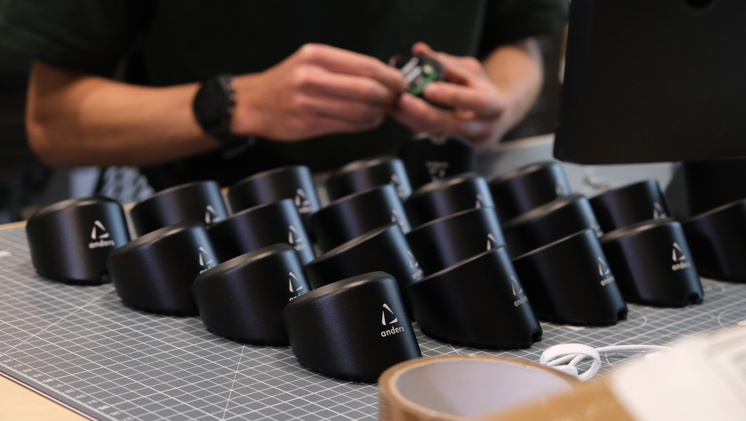 Product development work during manufacturing and production preparation.