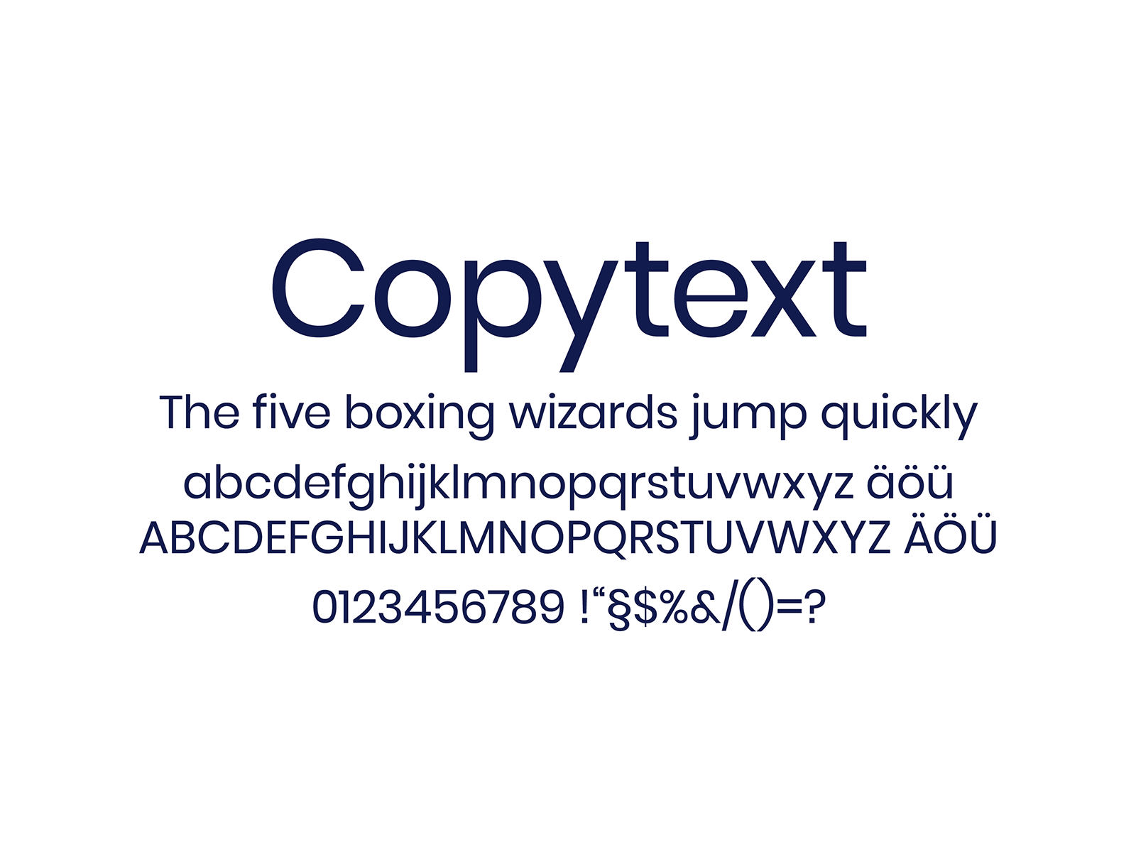 MH GRAFIKDESIGN | Copytext Schrift