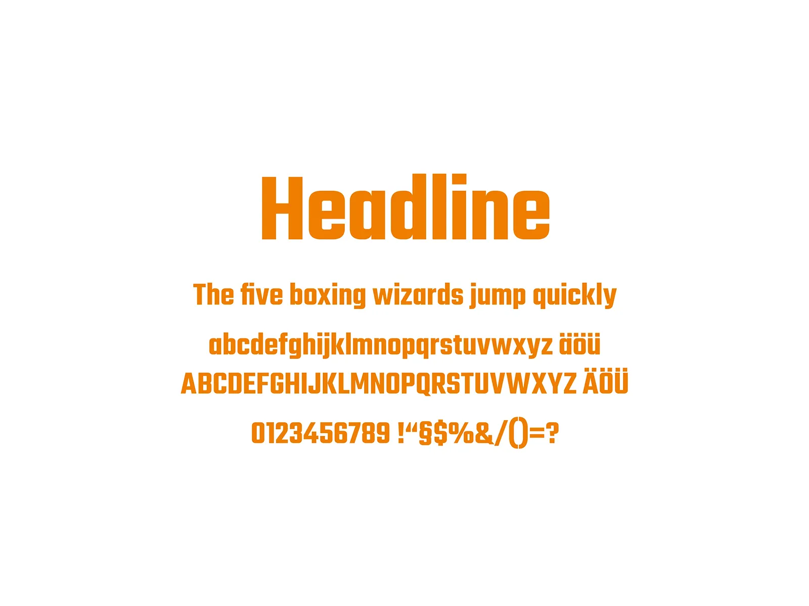 MH GRAFIKDESIGN | Headline Schrift
