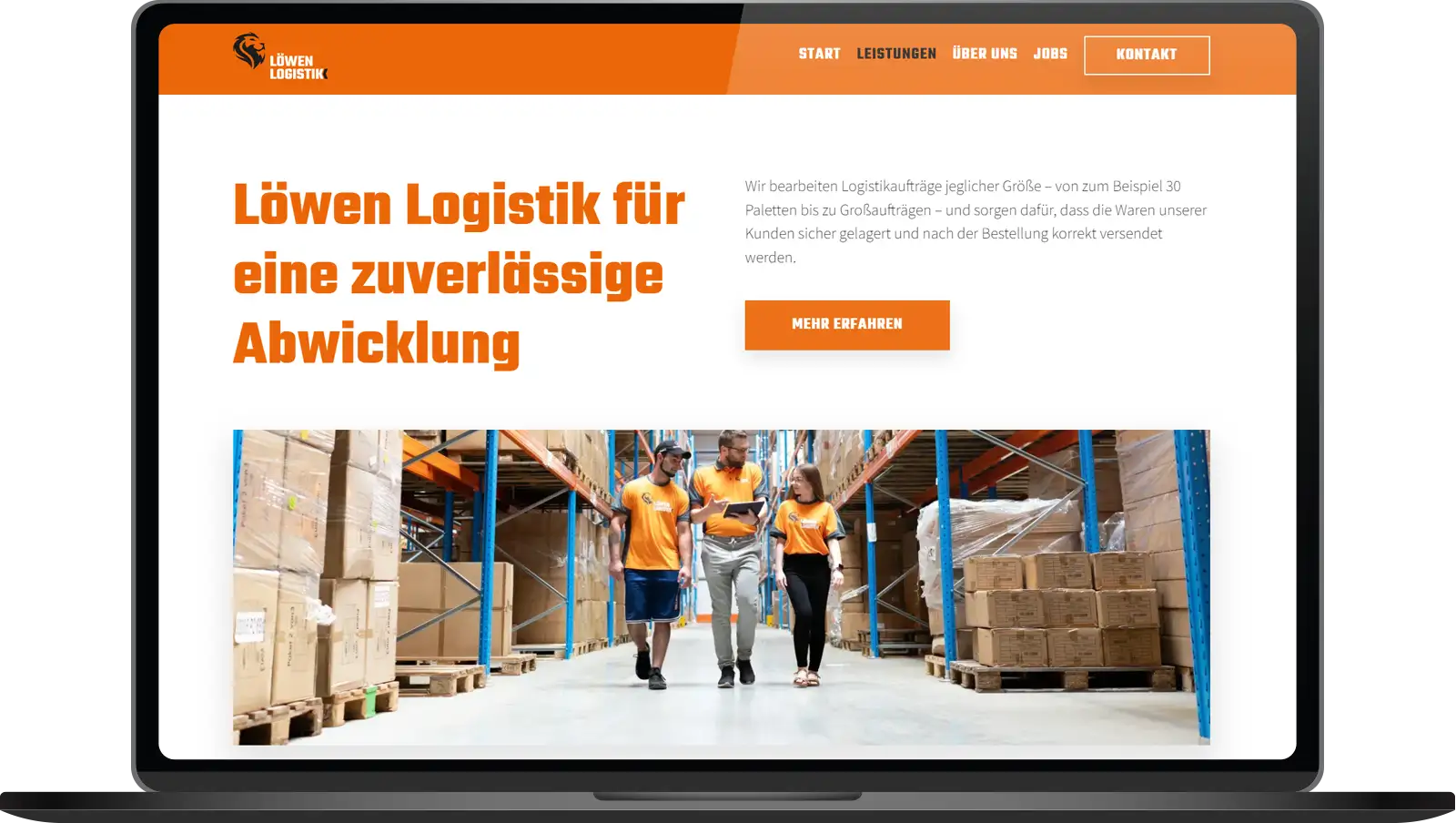MH GRAFIKDESIGN | Webdesign Website Desktop