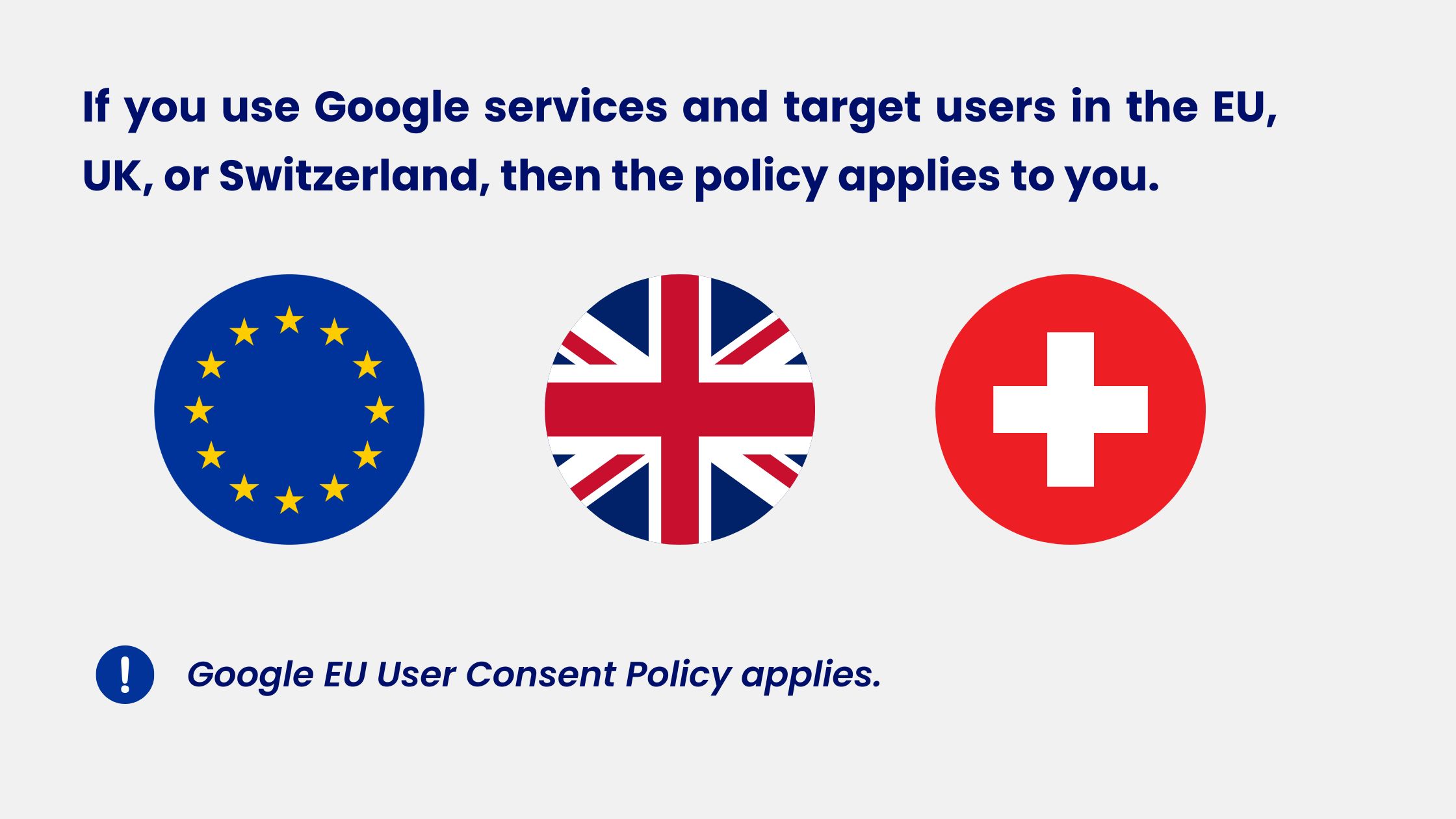 Google EU User Consent Policy