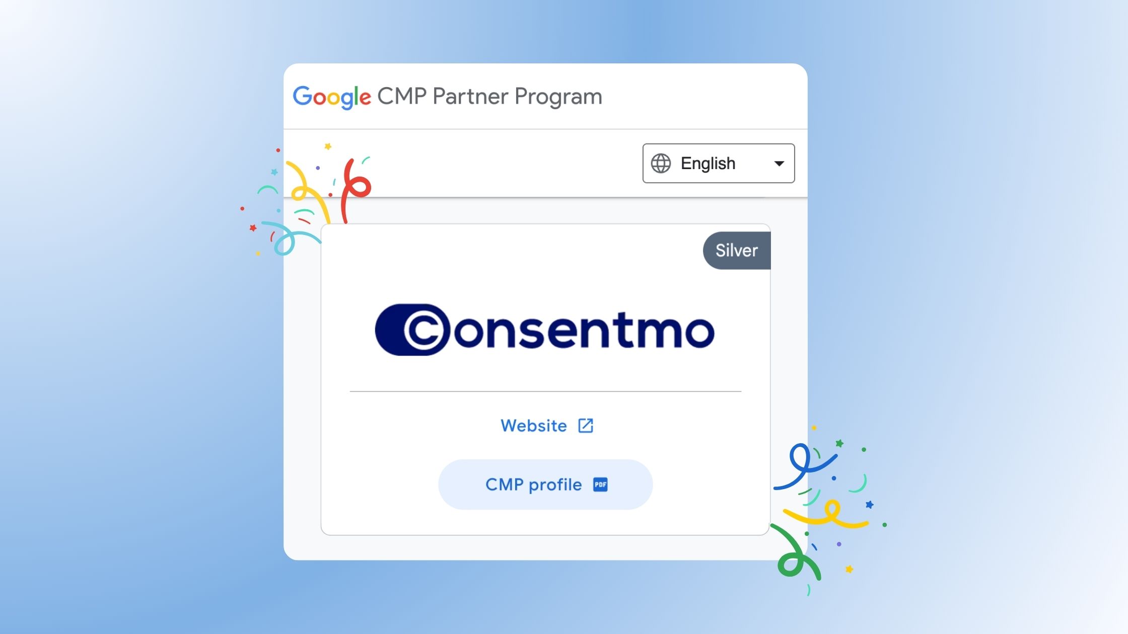 Consentmo Is Now a Google Silver CMP Partner