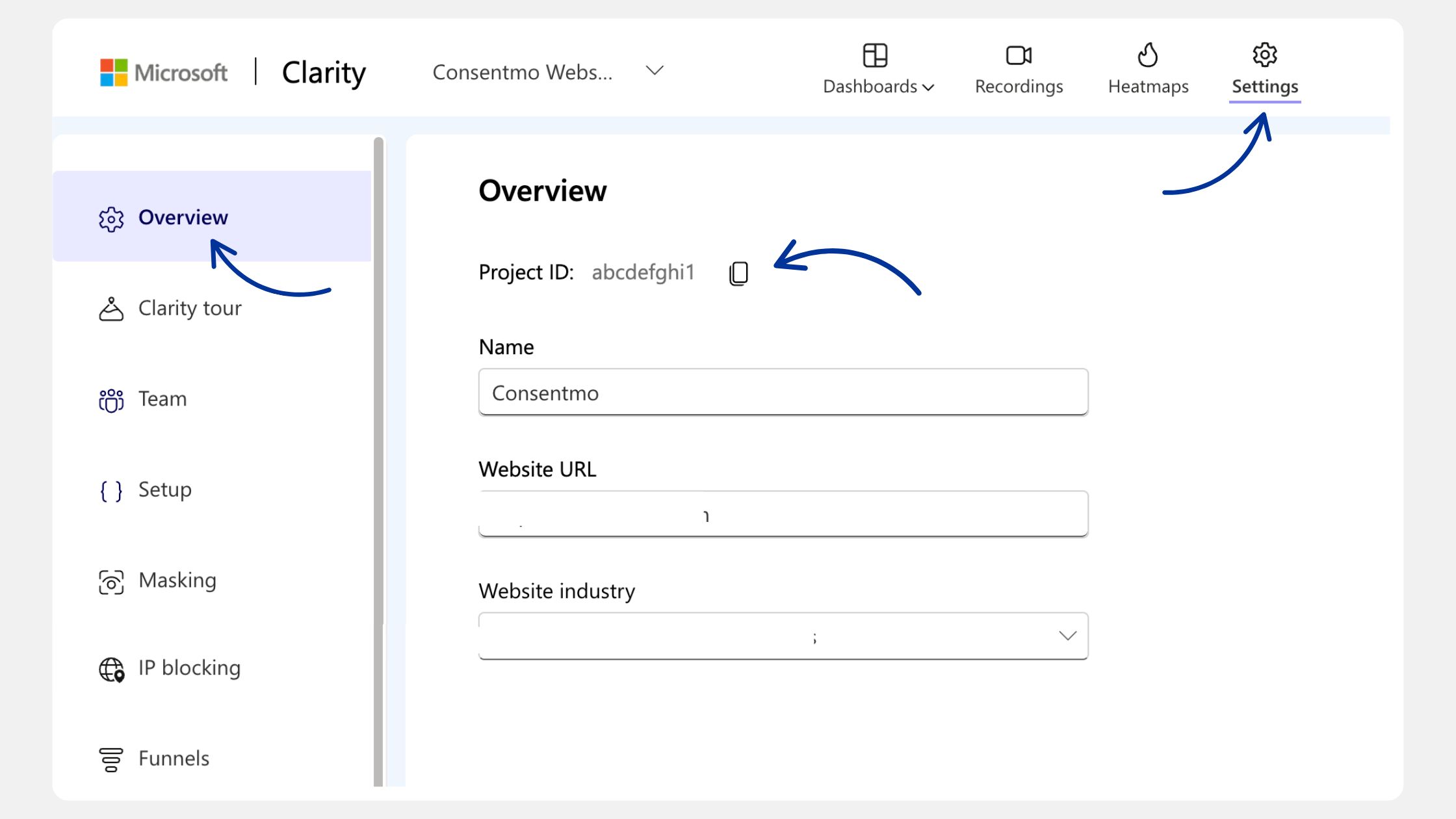 Microsoft Clarity Project ID