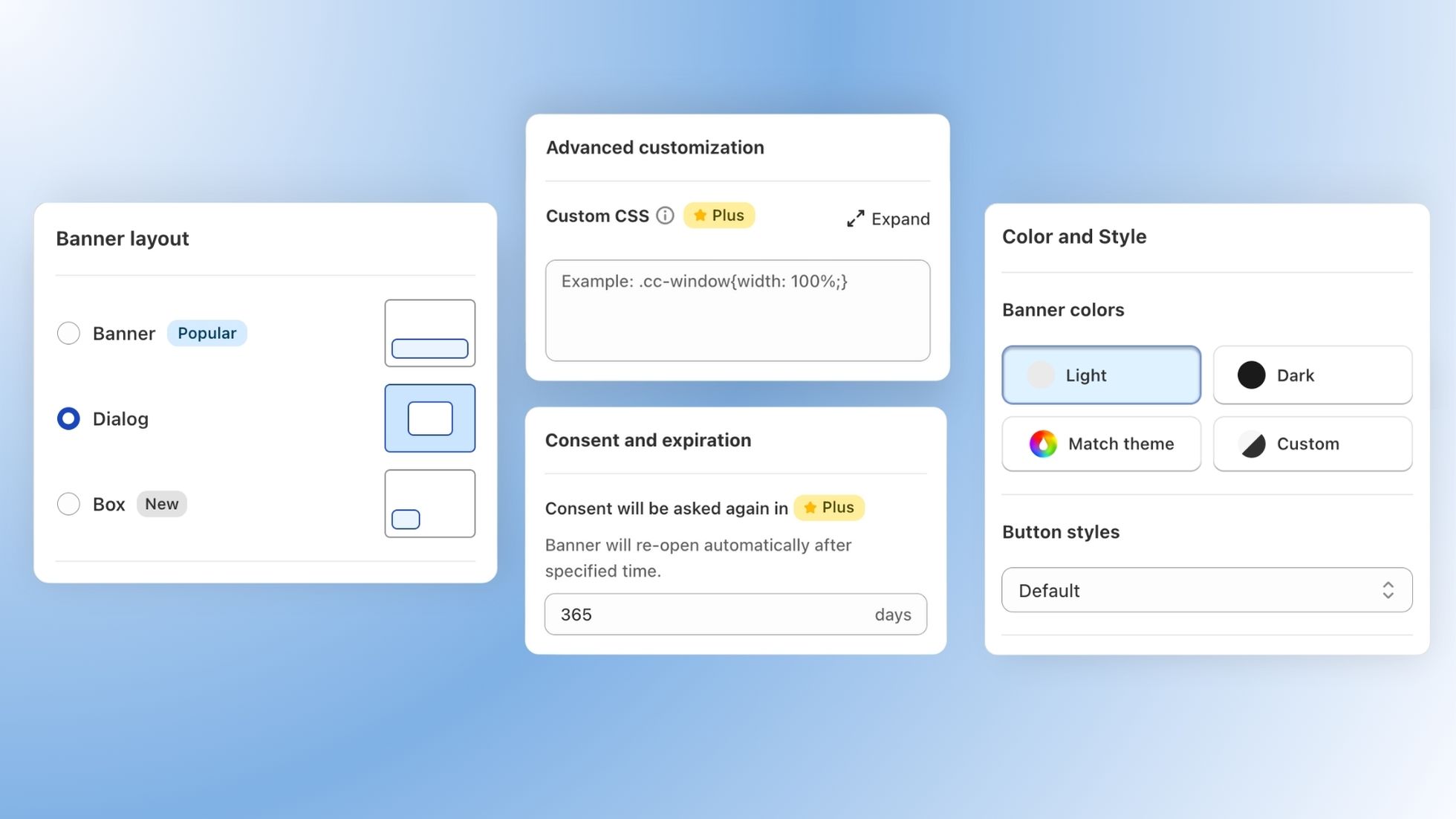 Group Settings — A Simpler Way to Customize Your Banner