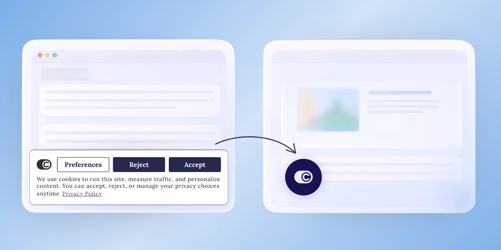 New Banner Layout: Smart Consent